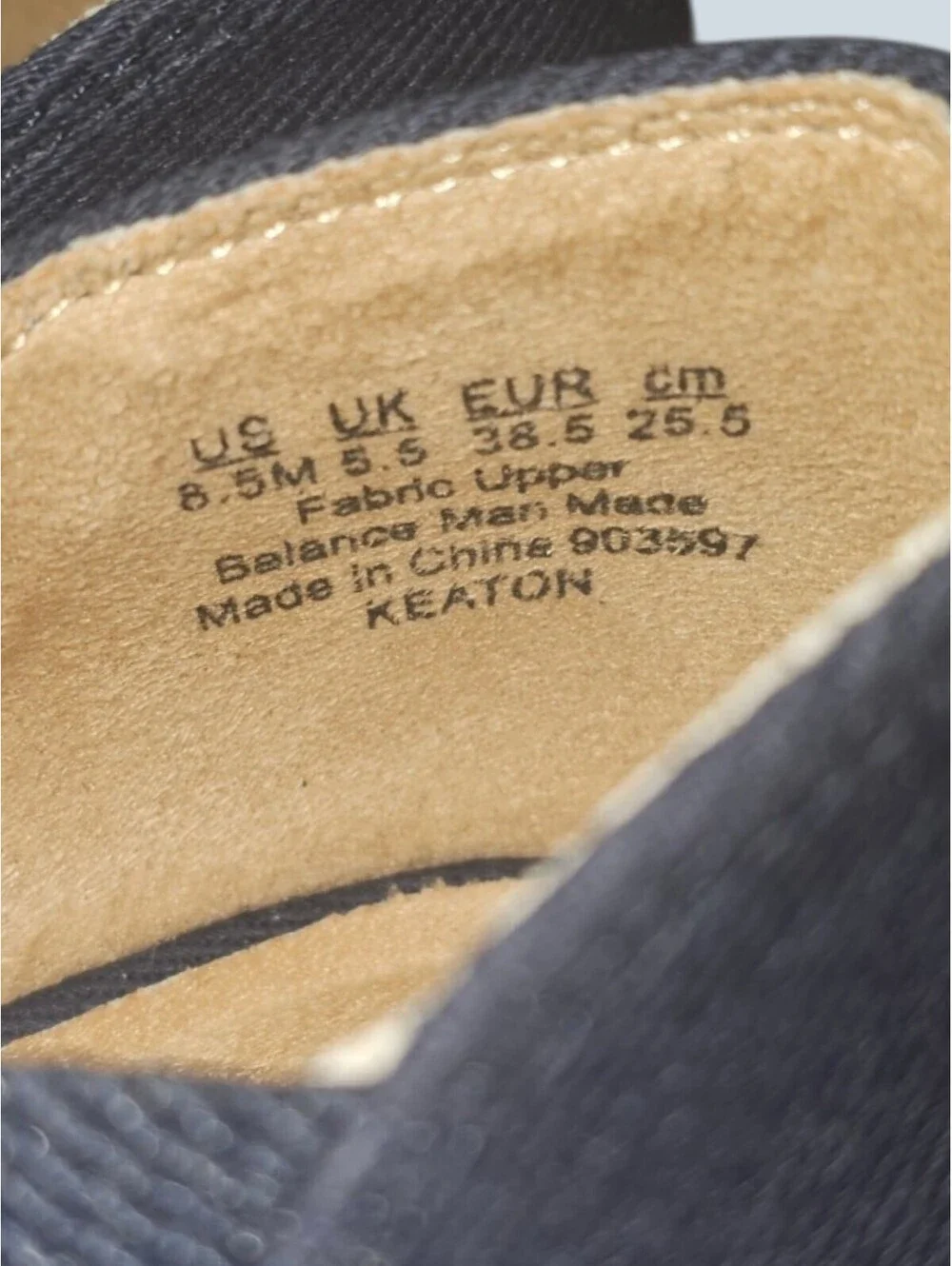 Life Stride Velocity 2.0 Keaton Navy Canvas Espidril Espadrille 8½M